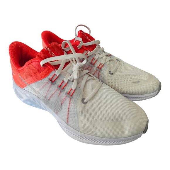 NEW Nike Quest 5 Men\'s Running Shoes - White/Crimson Size 9.5 main image 7